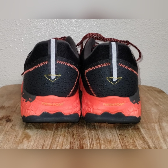 New Balance Black and Orange Athletic Shoes - Picture 5 of 6